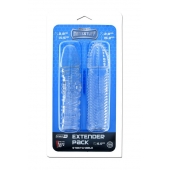 Комплект из 2 прозрачных насадок на пенис PENIS EXTENDER PACK - Dream Toys - в Воронеже купить с доставкой