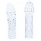 Комплект из 2 прозрачных насадок на пенис PENIS EXTENDER PACK - Dream Toys - в Воронеже купить с доставкой