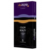 Разноцветные презервативы DOMINO Colour Beauty - 6 шт. - Domino - купить с доставкой в Воронеже