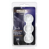 Прозрачный фигурный мастурбатор Master Stroker - Blush Novelties - в Воронеже купить с доставкой