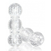 Прозрачный фигурный мастурбатор Master Stroker - Blush Novelties - в Воронеже купить с доставкой