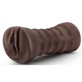 Коричневый мастурбатор-вагина Hot Chocolate Brianna - Blush Novelties - в Воронеже купить с доставкой