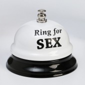 Настольный звонок RING FOR SEX - Сима-Ленд - купить с доставкой в Воронеже