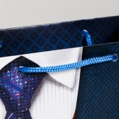 Малый бумажный пакет «Поздравляю!» - 18 х 23 см. - Сима-Ленд - купить с доставкой в Воронеже