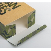 Складная коробка Man rules - 16 х 23 см. - Сима-Ленд - купить с доставкой в Воронеже