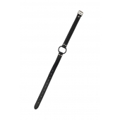 Черный кляп-кольцо Modesty - Lola Games - купить с доставкой в Воронеже