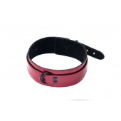 Бордовый ошейник Eccentric - Lola Games - купить с доставкой в Воронеже