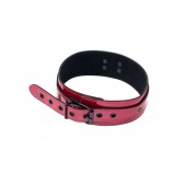 Бордовый ошейник Eccentric - Lola Games - купить с доставкой в Воронеже