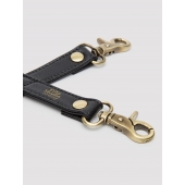 Черный фиксатор для манжет Bound to You Faux Leather Hogtie - Fifty Shades of Grey - купить с доставкой в Воронеже