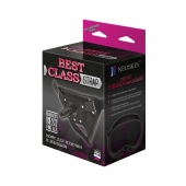 Черный пояс для насадок BEST CLASS STRAP - LOVETOY (А-Полимер) - купить с доставкой в Воронеже