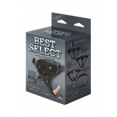 Пояс HARNESS BEST SELECT с вагинальной пробкой - LOVETOY (А-Полимер) - купить с доставкой в Воронеже