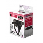 Черный пояс для насадок CLASS STRAP Restyling - LOVETOY (А-Полимер) - купить с доставкой в Воронеже