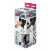 Пояс харнесс BEST UNI strap с 2 сменными насадками - 18,5 и 16 см. - LOVETOY (А-Полимер) - купить с доставкой в Воронеже