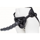 Пояс харнесс BEST UNI strap с 2 насадками - 18 и 22 см. - LOVETOY (А-Полимер) - купить с доставкой в Воронеже