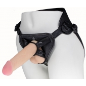 Пояс харнесс BEST UNI strap с 2 насадками - 18 и 22 см. - LOVETOY (А-Полимер) - купить с доставкой в Воронеже