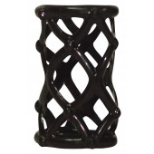 Чёрная насадка-сетка на пенис Orgasmus Wunder - Orion - в Воронеже купить с доставкой