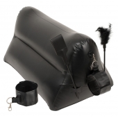 Надувная любовная подушка Portable Triangle Cushion с аксессуарами - Orion - купить с доставкой в Воронеже