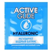 Лубрикант на водной основе Active Glide с гиалуроновой кислотой - 3 гр. - Биоритм - купить с доставкой в Воронеже