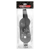 Оригинальный кляп с широким ремешком - Notabu - купить с доставкой в Воронеже