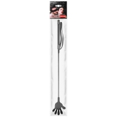 Черный стек с наконечником-ладошкой - 55 см. - Notabu - купить с доставкой в Воронеже