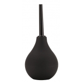 Черный анальный душ ANAL DOUCHE с прямым наконечником - Dream Toys - купить с доставкой в Воронеже