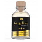 Массажный гель с согревающим эффектом Energy Drink - 30 мл. - INTT - купить с доставкой в Воронеже
