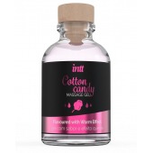 Массажный гель с согревающим эффектом Cotton Candy - 30 мл. - INTT - купить с доставкой в Воронеже