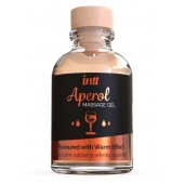 Массажный гель с согревающим эффектом Aperol - 30 мл. - INTT - купить с доставкой в Воронеже