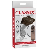 Дымчатый вибростимулятор головки пениса Dual Vibrating Head Teaser - Pipedream - в Воронеже купить с доставкой