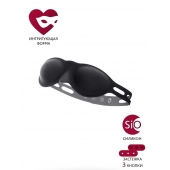 Черная плотная силиконовая маска - ToyFa - купить с доставкой в Воронеже