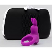 Фиолетовое эрекционное виброкольцо Happy Rabbit Cock Ring Kit - Happy Rabbit - в Воронеже купить с доставкой