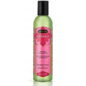 Массажное масло Naturals Strawberry Dreams с ароматом клубники - 236 мл. - Kama Sutra - купить с доставкой в Воронеже