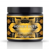Пудра для тела Honey Dust Body Powder с ароматом кокоса и ананаса - 170 гр. - Kama Sutra - купить с доставкой в Воронеже