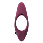 Бордовое эрекционное виброкольцо Stardust - Lola Games - в Воронеже купить с доставкой