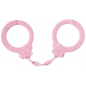 Розовые силиконовые поножи Limitation - Lola Games - купить с доставкой в Воронеже