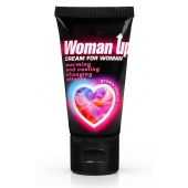 Возбуждающий крем для женщин с ароматом вишни Woman Up - 25 гр. - Биоритм - купить с доставкой в Воронеже