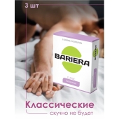 Классические презервативы Bariera Classic - 3 шт. - Bariera - купить с доставкой в Воронеже