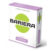 Классические презервативы Bariera Classic - 3 шт. - Bariera - купить с доставкой в Воронеже