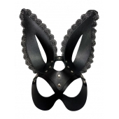 Маска зайки с кружевом на ушках - БДСМ Арсенал - купить с доставкой в Воронеже