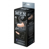 Пустотелый фаллопротез MEN STYLE - 17,5 см. - LOVETOY (А-Полимер) - купить с доставкой в Воронеже