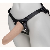 Пустотелый фаллопротез MEN STYLE - 17,5 см. - LOVETOY (А-Полимер) - купить с доставкой в Воронеже