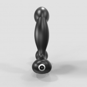 Черный вибромассажер простаты и промежности Prostate Pro с пультом ДУ - Bathmate - в Воронеже купить с доставкой