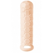 Телесный фаллоудлинитель Homme Long - 15,5 см. - Lola Games - в Воронеже купить с доставкой