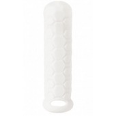 Белый фаллоудлинитель Homme Long - 15,5 см. - Lola Games - в Воронеже купить с доставкой