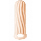 Телесный фаллоудлинитель Homme Wide - 13 см. - Lola Games - в Воронеже купить с доставкой
