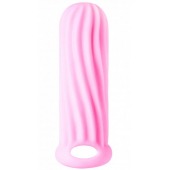 Розовый фаллоудлинитель Homme Wide - 13 см. - Lola Games - в Воронеже купить с доставкой