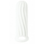 Белый фаллоудлинитель Homme Wide - 13 см. - Lola Games - в Воронеже купить с доставкой