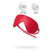 Красная маска Anonymo из искусственной кожи - ToyFa - купить с доставкой в Воронеже