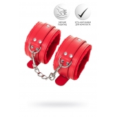 Красные оковы Anonymo из искусственной кожи - ToyFa - купить с доставкой в Воронеже