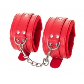 Красные оковы Anonymo из искусственной кожи - ToyFa - купить с доставкой в Воронеже
